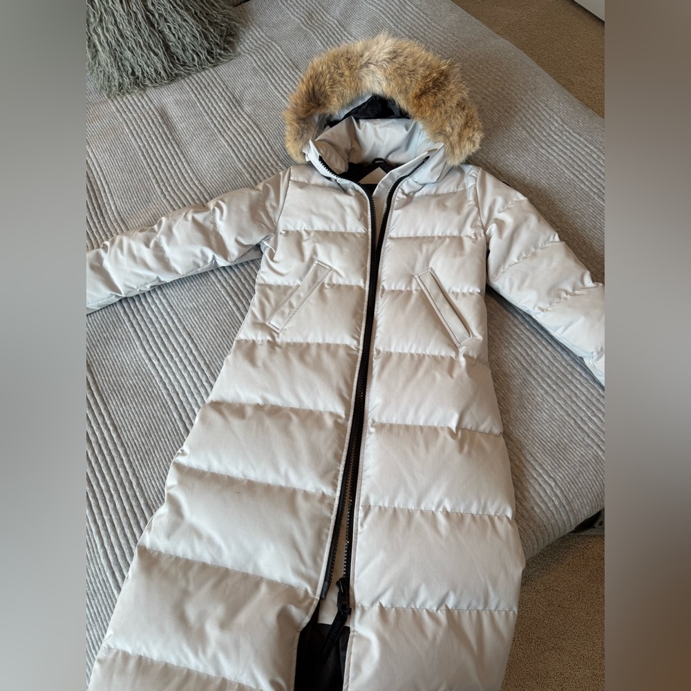 Canada Goose Mystique fusion long parka in silverbirch - Picture 7 of 16